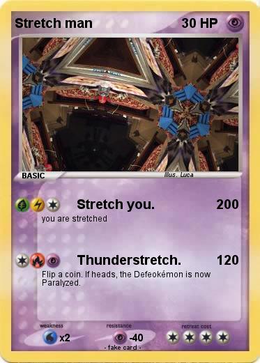 Pokemon Stretch man