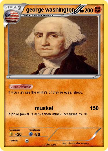 Pokemon george washington