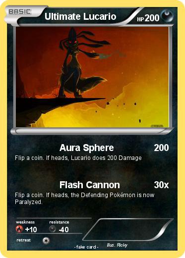 Pokemon Ultimate Lucario