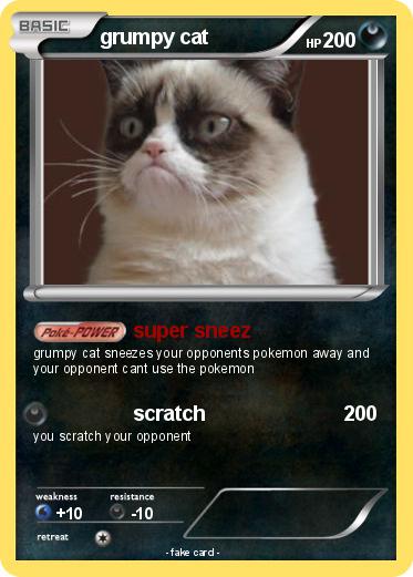 Pokemon grumpy cat