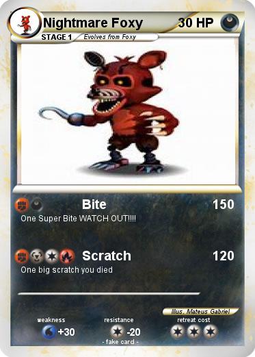 Pokemon Nightmare Foxy