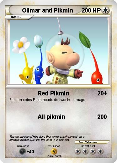 Pokemon Olimar and Pikmin