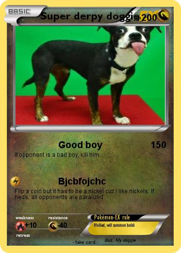 Pokemon Super derpy doggie