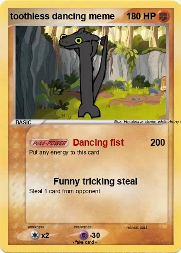 Pokemon toothless dancing meme