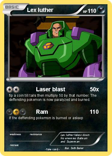 Pokemon Lex luther