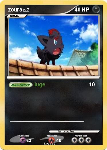 Pokemon zoura
