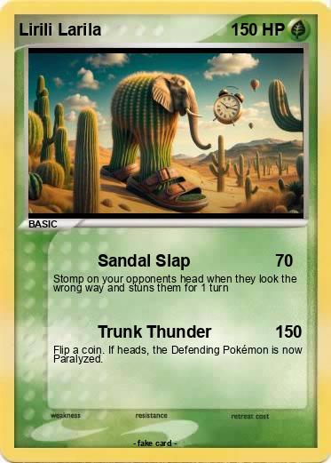 Pokemon Lirili Larila