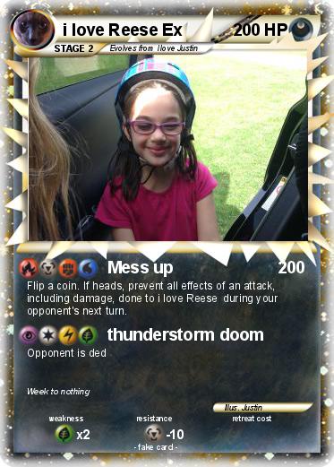 Pokemon i love Reese Ex