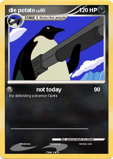 Pokemon die potato