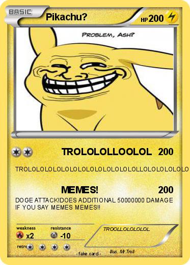 Pokemon Pikachu?