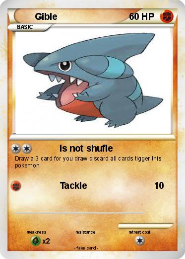 Pokemon Gible
