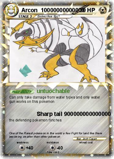 Pokemon Arcon  10000000000000