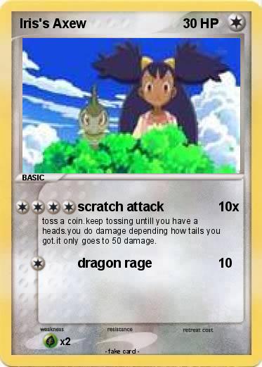 Pokemon Iris's Axew