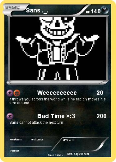 Pokemon Sans ._.
