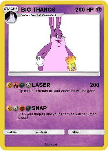 Pokemon BIG THANOS