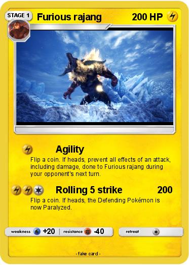 Pokemon Furious rajang