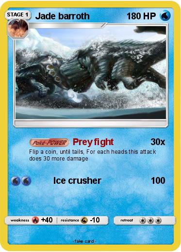 Pokemon Jade barroth