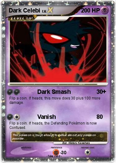 Pokemon Dark Celebi