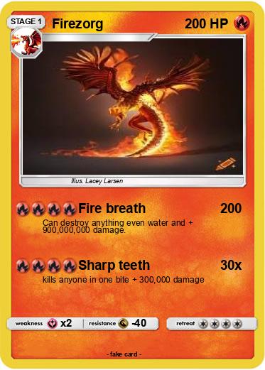 Pokemon Firezorg