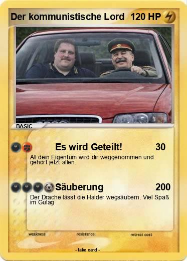 Pokemon Der kommunistische Lord
