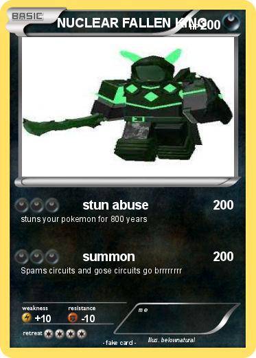 Pokemon NUCLEAR FALLEN KING