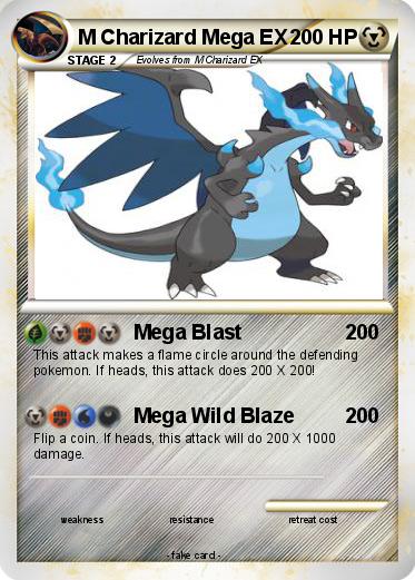 Pokemon M Charizard Mega EX