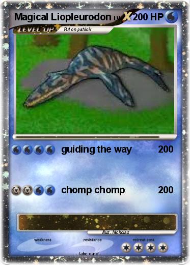 Pokemon Magical Liopleurodon