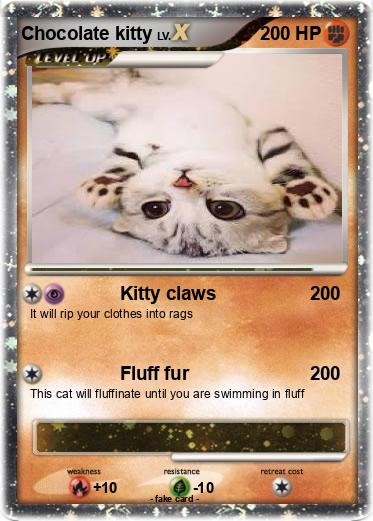Pokemon Chocolate kitty
