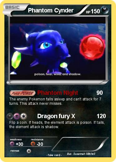 Pokemon Phantom Cynder Pokemon Phantom Cynder