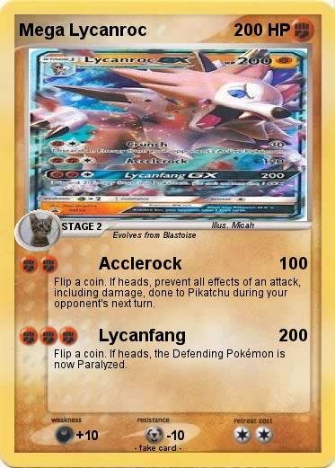 Pokemon Mega Lycanroc