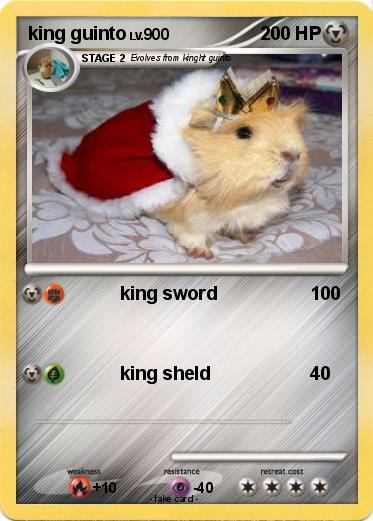 Pokemon king guinto