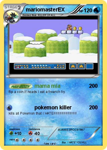 Pokemon mariomasterEX