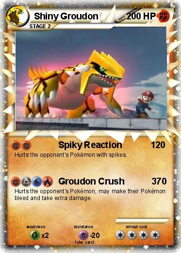 Pokemon Shiny Groudon
