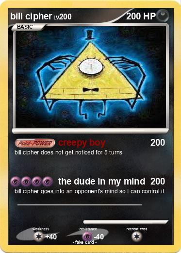 Pokemon bill cipher