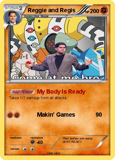 Pokemon Reggie and Regis