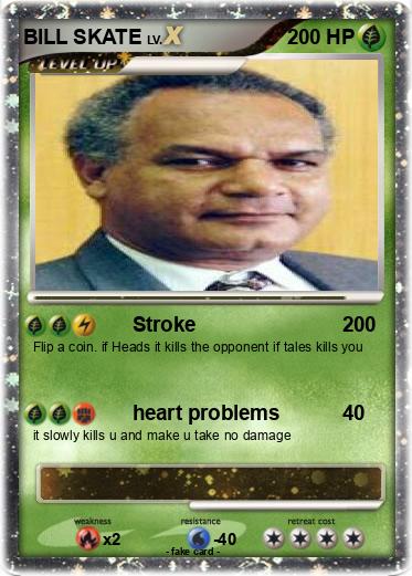 Pokemon BILL SKATE