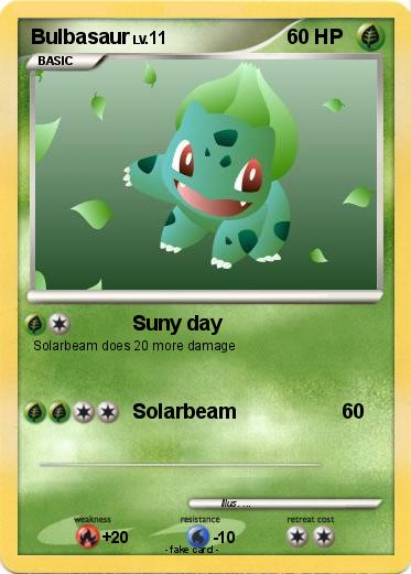 Pokemon Bulbasaur