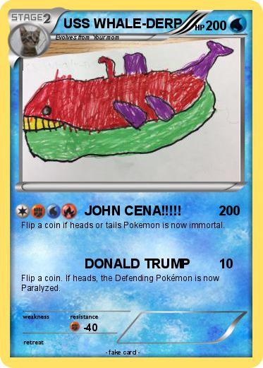 Pokemon USS WHALE-DERP
