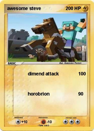 Pokemon awesome steve