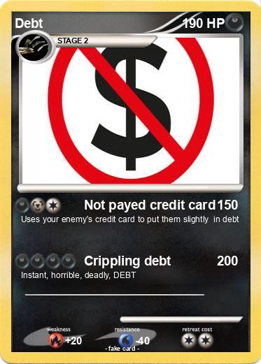 Pokemon Debt