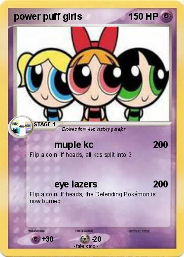 Pokemon power puff girls