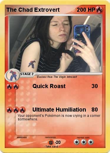 Pokemon The Chad Extrovert