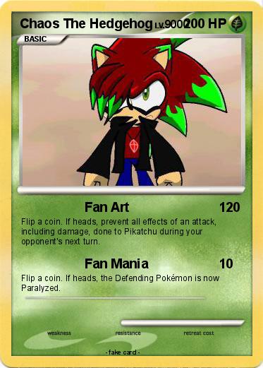 Pokemon Chaos The Hedgehog