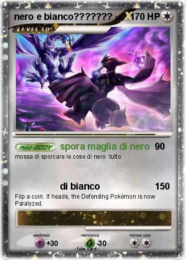 Pokemon nero e bianco???????