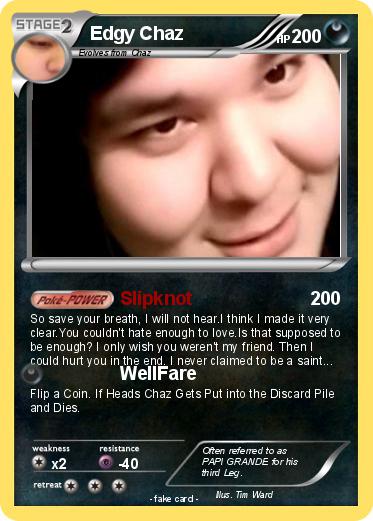Pokemon Edgy Chaz
