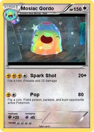Pokemon Mosiac Gordo