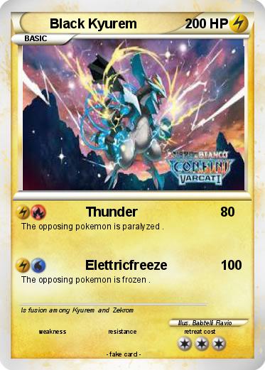 Pokemon Black Kyurem