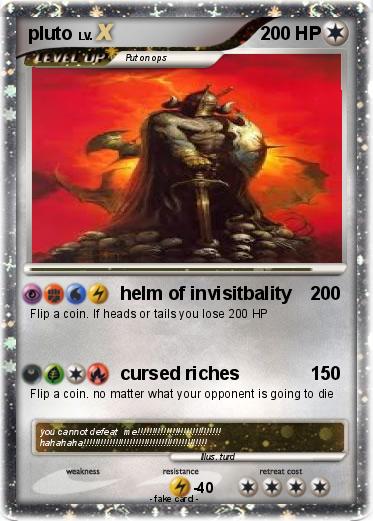 Pokemon pluto