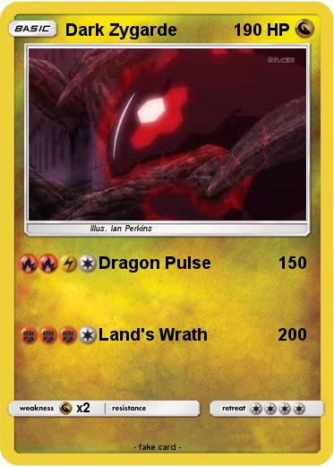 Pokemon Dark Zygarde
