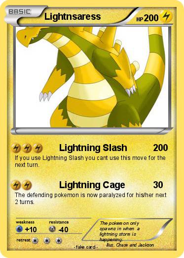 Pokemon Lightnsaress